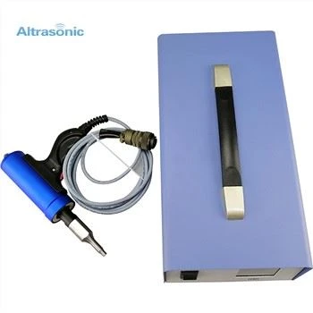 Portable 35kHz Ultrasonic Handheld Plastik Welder Ultrason soude machin
